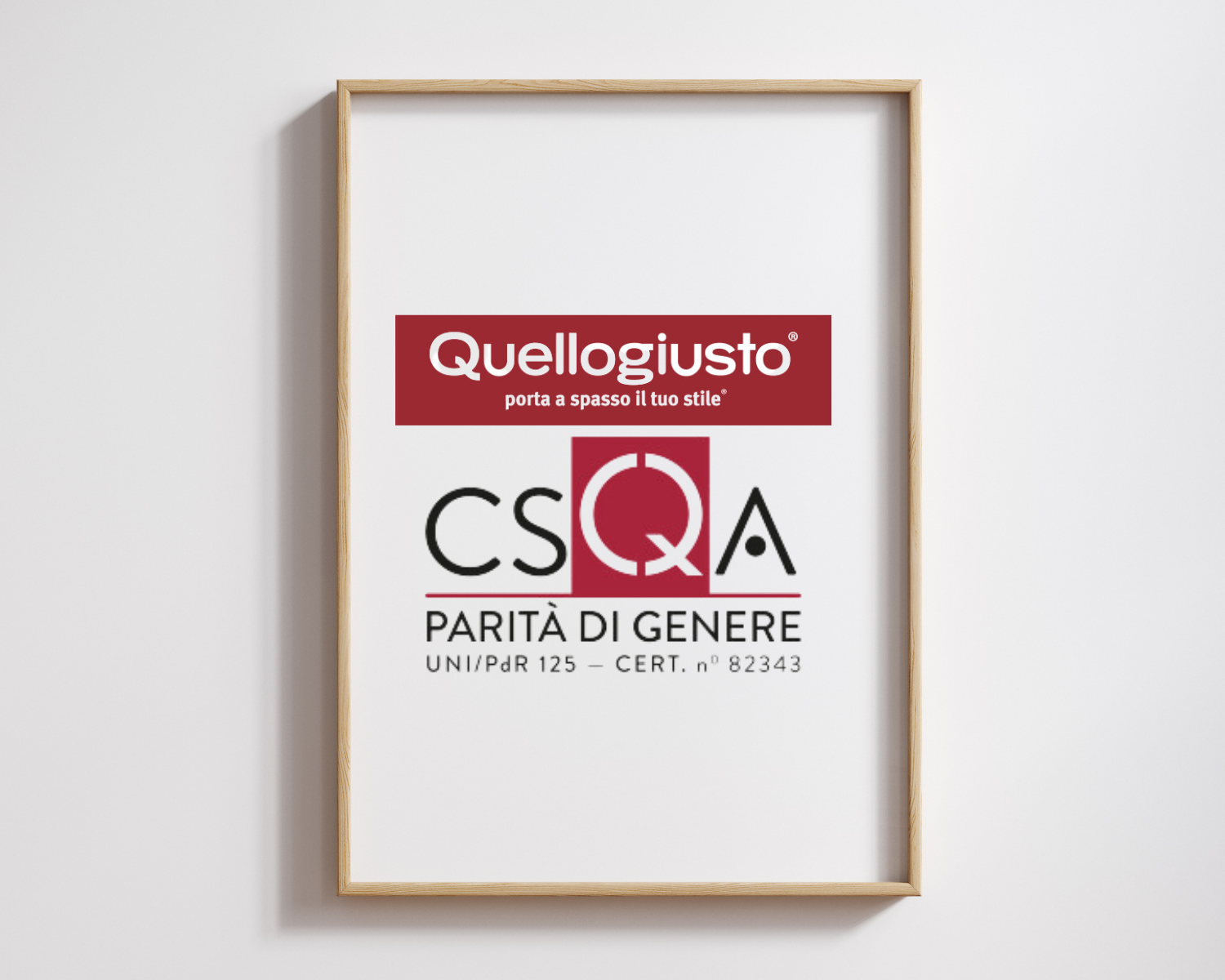 Quellogiusto ottiene la Certificazione Parità di Genere