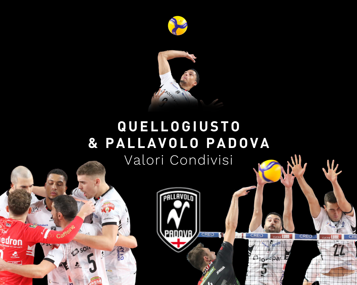 Quellogiusto & Pallavolo Padova: L'importanza dei Valori nello Sport