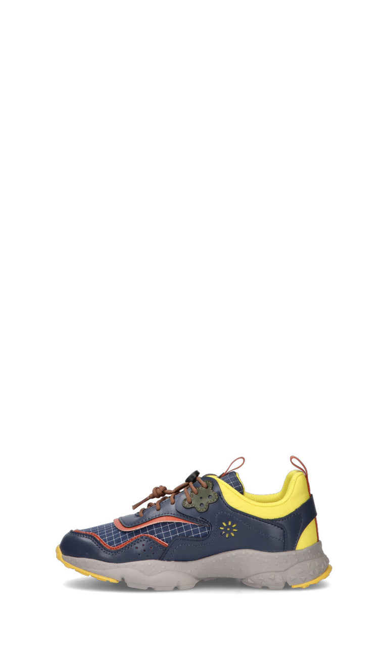 FLOWER MOUNTAIN by Naturino Sneaker ragazzo blu/gialla/rossa