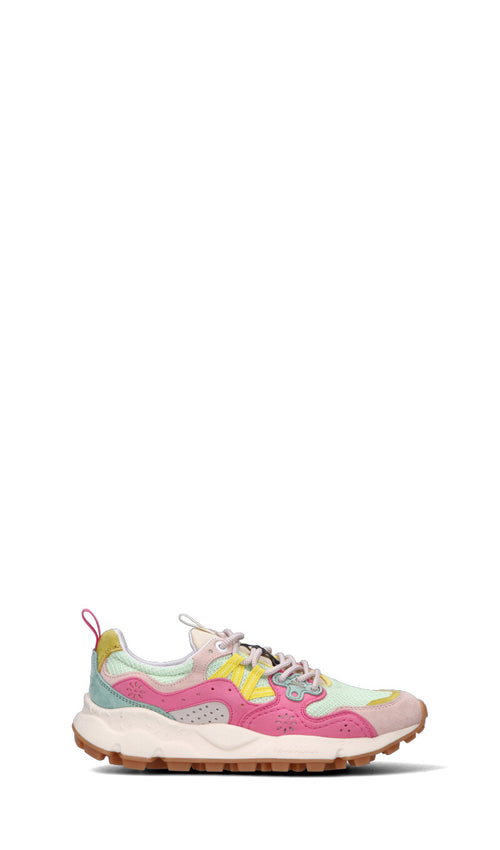 FLOWER MOUNTAIN Sneaker donna rosa/acquamarina