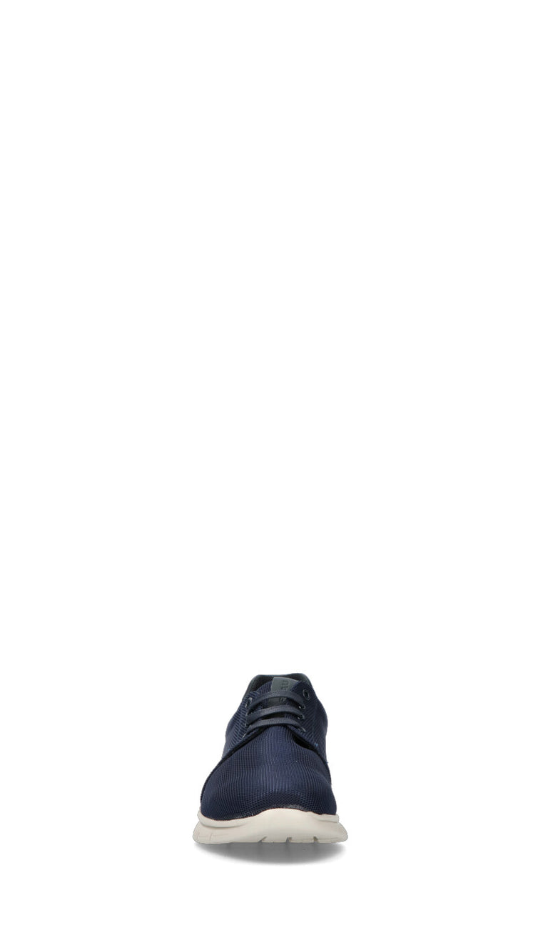 FRAU Sneaker uomo blu in pelle