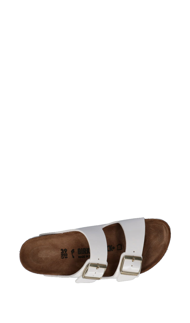 BIRKENSTOCK ARIZONA Ciabatta donna bianca