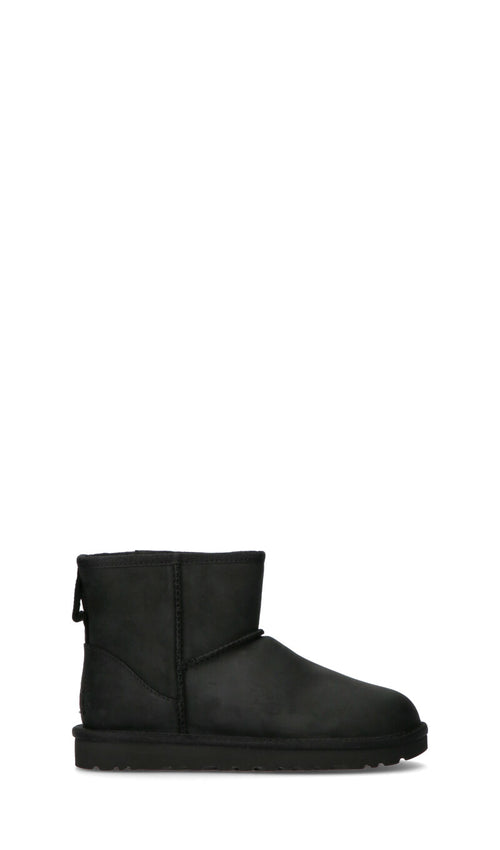 UGG MINI Ugg donna nero in pelle