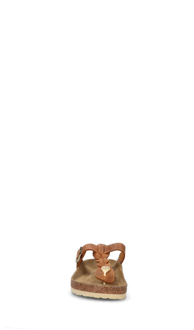 BIRKENSTOCK GIZEH BRAIDED Ciabatta donna marrone in suede