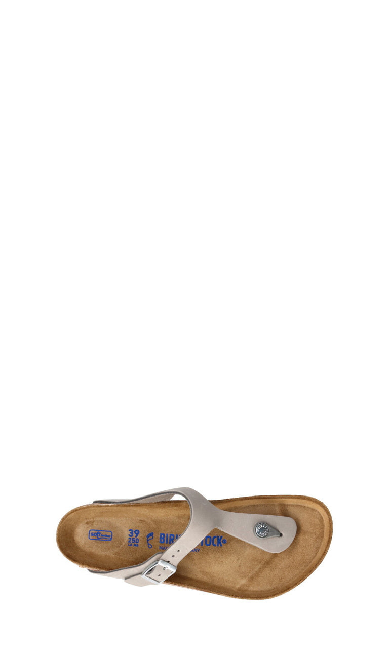 BIRKENSTOCK - GIZEH BS Ciabatta donna grigia