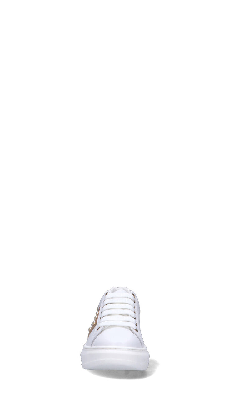 ALVIERO MARTINI Sneaker ragazza bianca in pelle