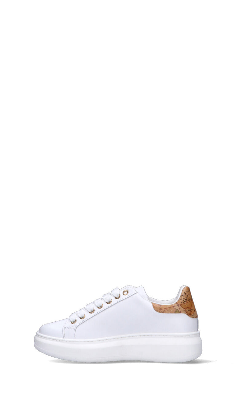 ALVIERO MARTINI Sneaker ragazza bianca in pelle