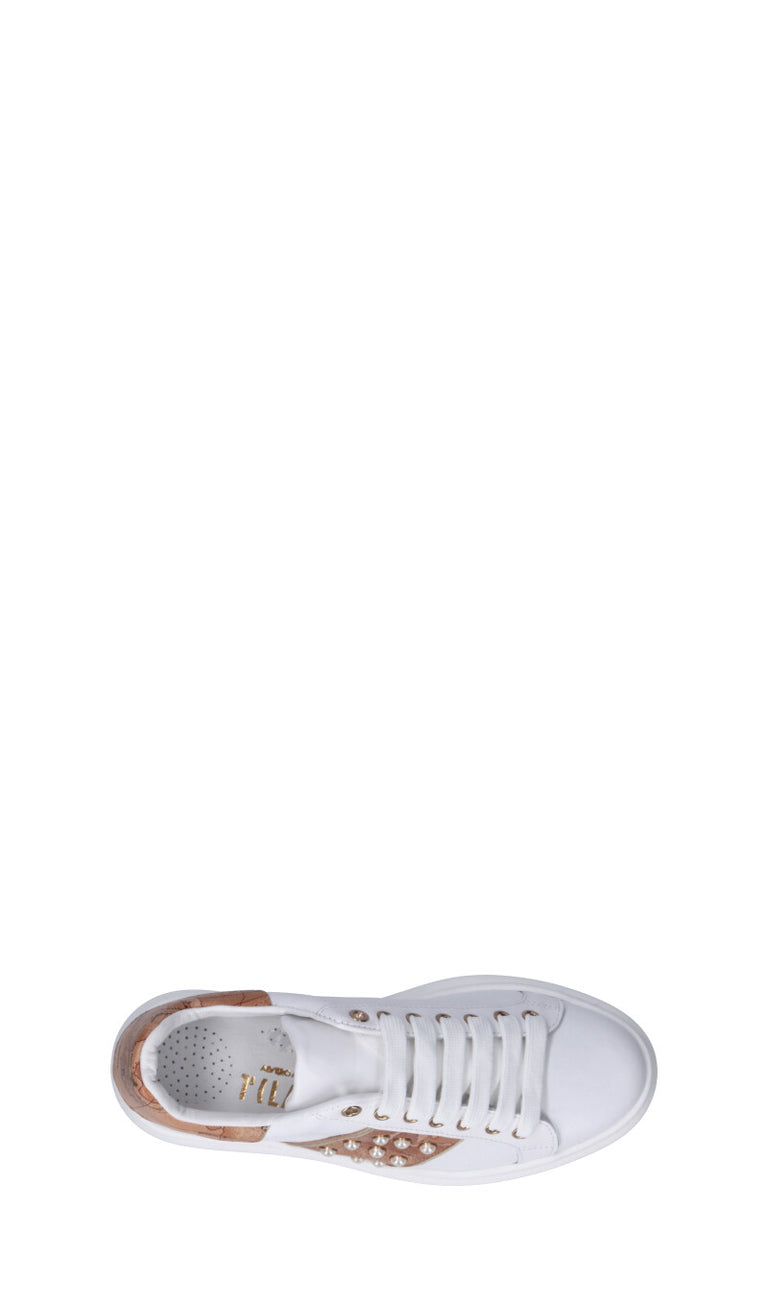 ALVIERO MARTINI Sneaker ragazza bianca in pelle