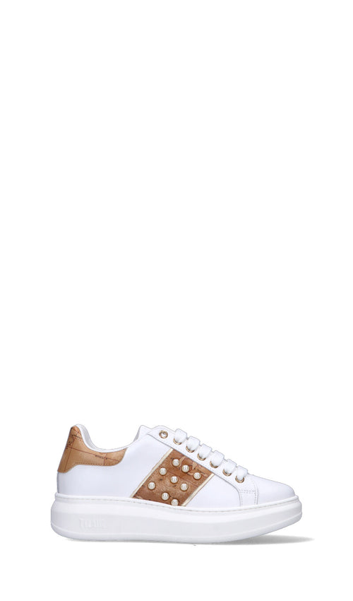 ALVIERO MARTINI Sneaker ragazza bianca in pelle