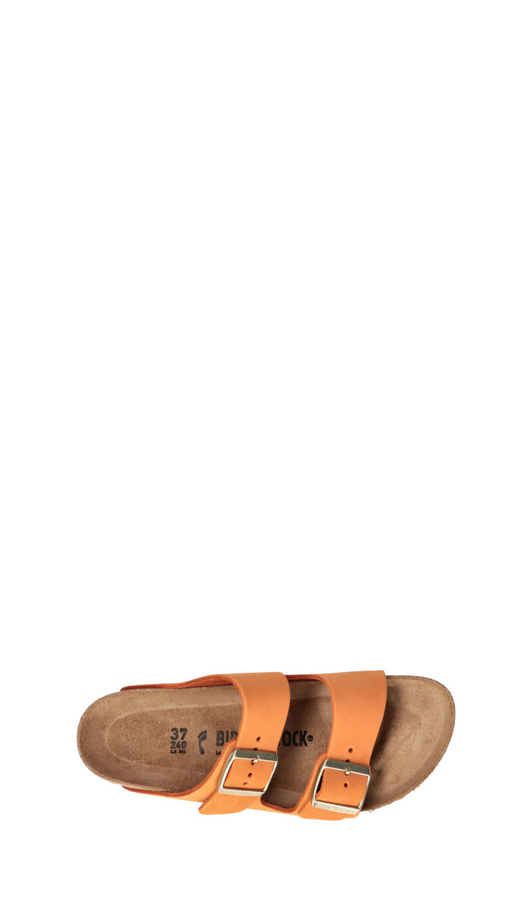 BIRKENSTOCK ARIZONA BS Ciabatta donna arancio in pelle