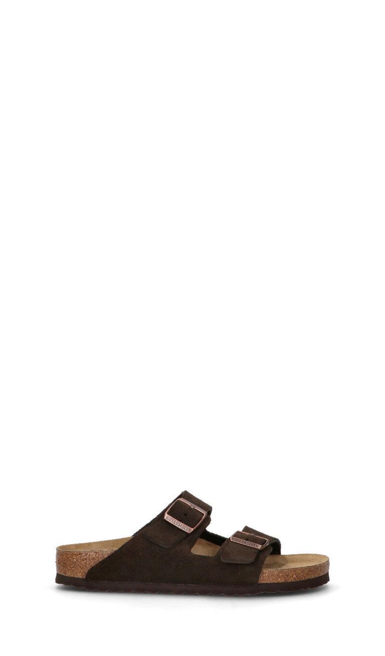 BIRKENSTOCK ARIZONA BS Ciabatta uomo marrone in suede