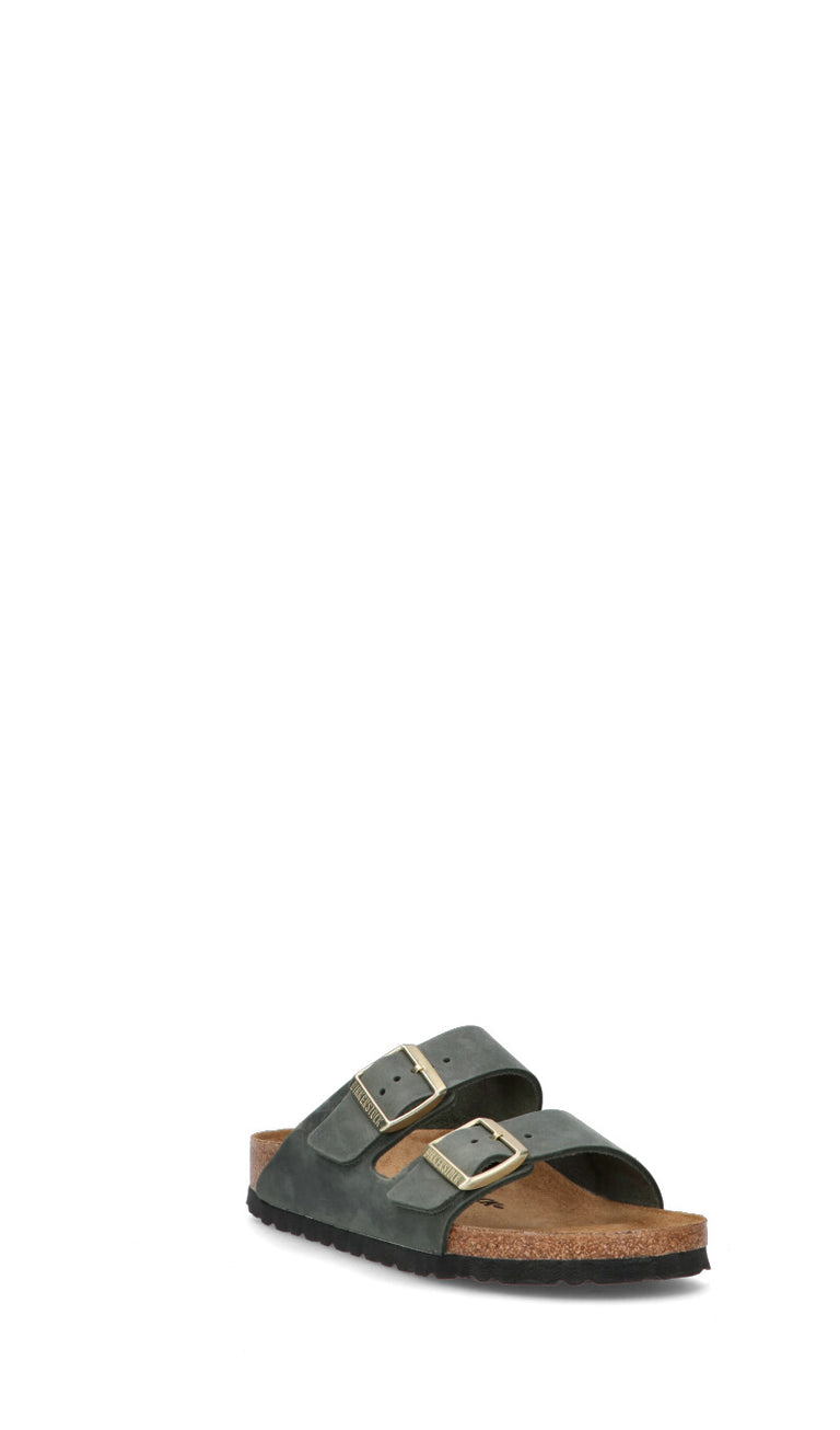 BIRKENSTOCK ARIZONA BS Ciabatta donna grigia in pelle