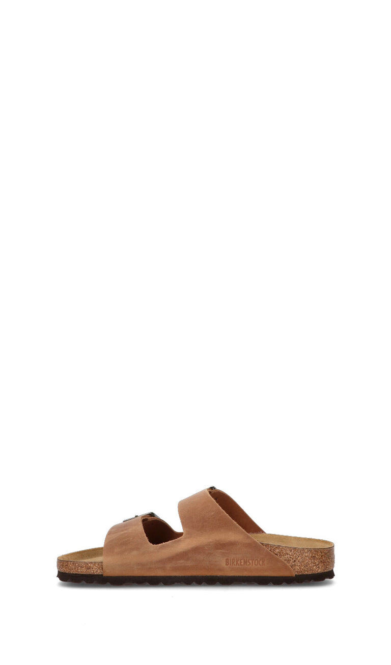 BIRKENSTOCK ARIZONA BS Ciabatta uomo marrone in pelle