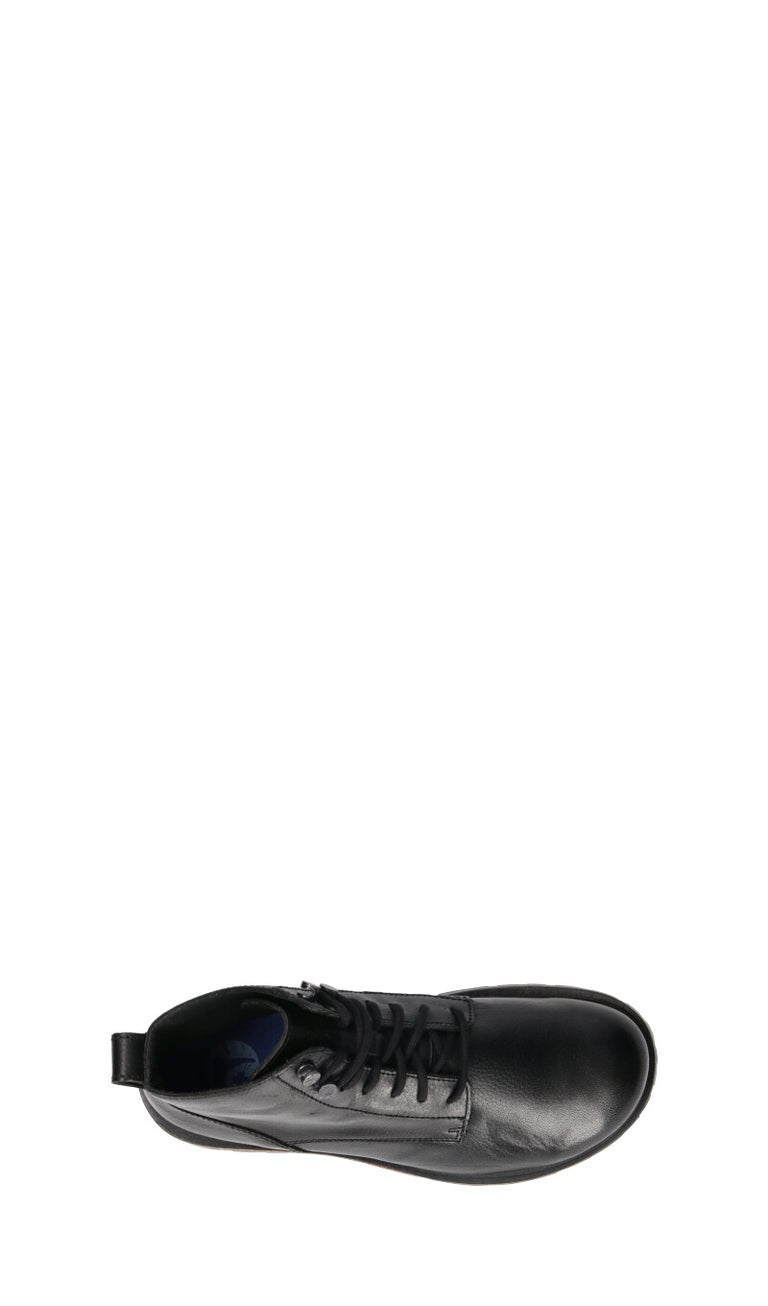 BIRKENSTOCK - HIGHWOOD LACE MID Polacco donna nero in pelle