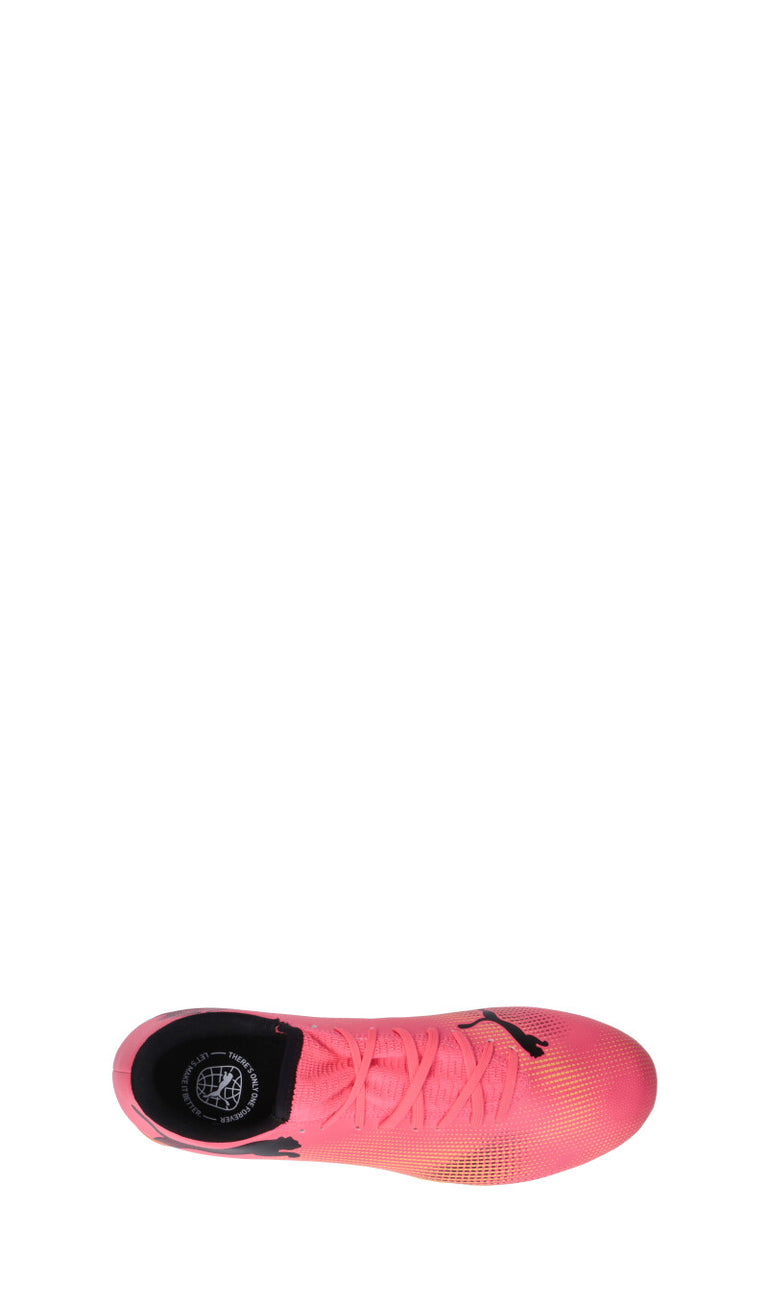 PUMA FUTURE 7 PLAY FG/AG Jr Scarpa ragazzo rosa/gialla