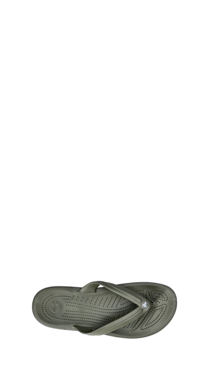 CROCS Ciabatta uomo verde/bianca