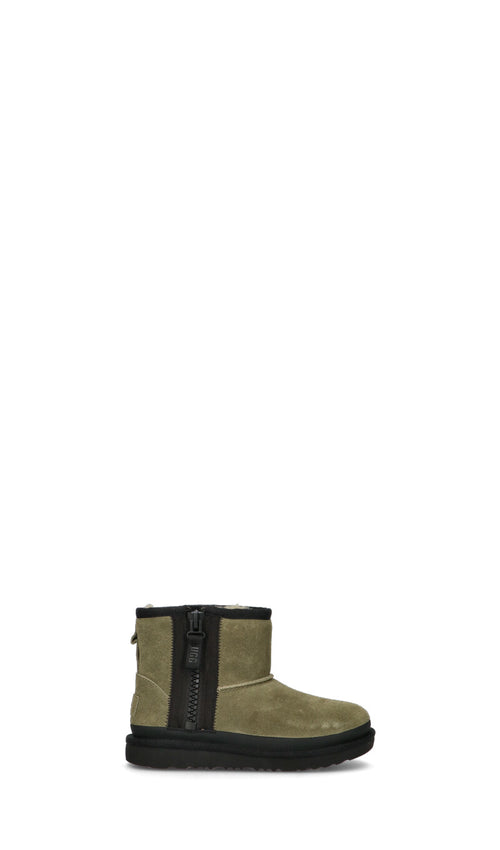 UGG Ugg bimba verde militare in suede