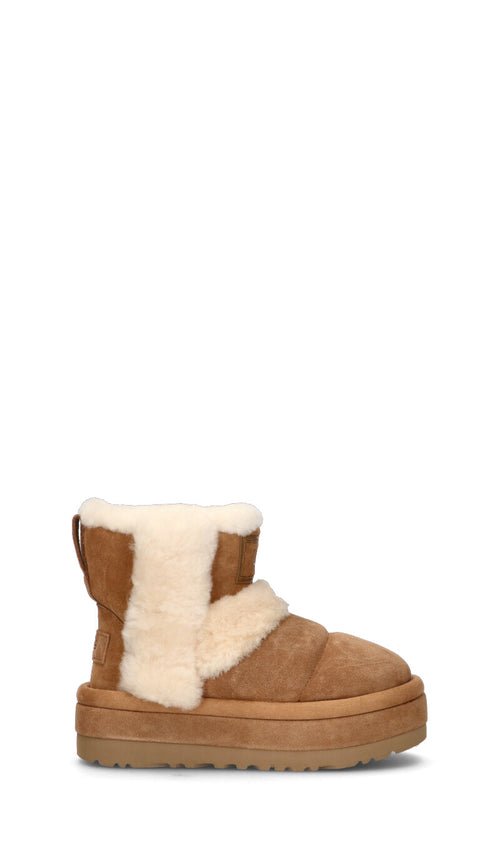 UGG - CLASSIC CHILLAPEAK Ugg donna chestnut in suede/pelliccia