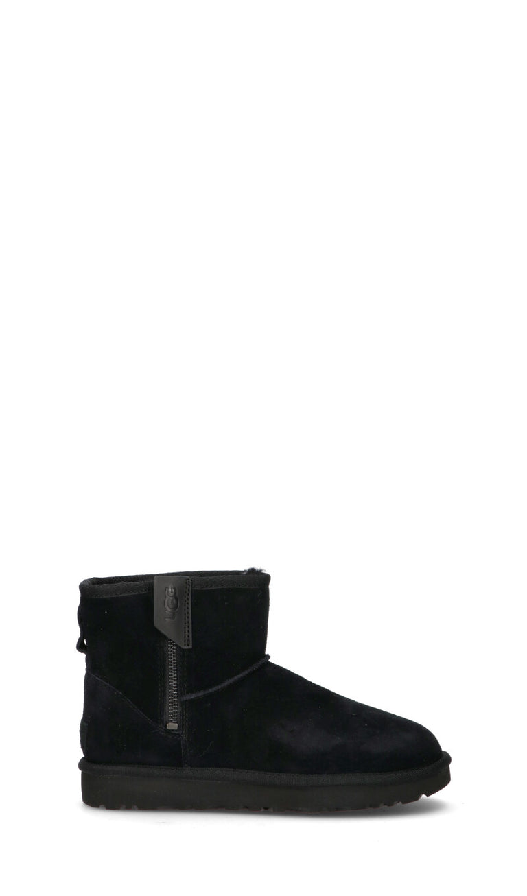 UGG - CLASSIC MINI BAILEY ZIP Ugg donna nero in suede