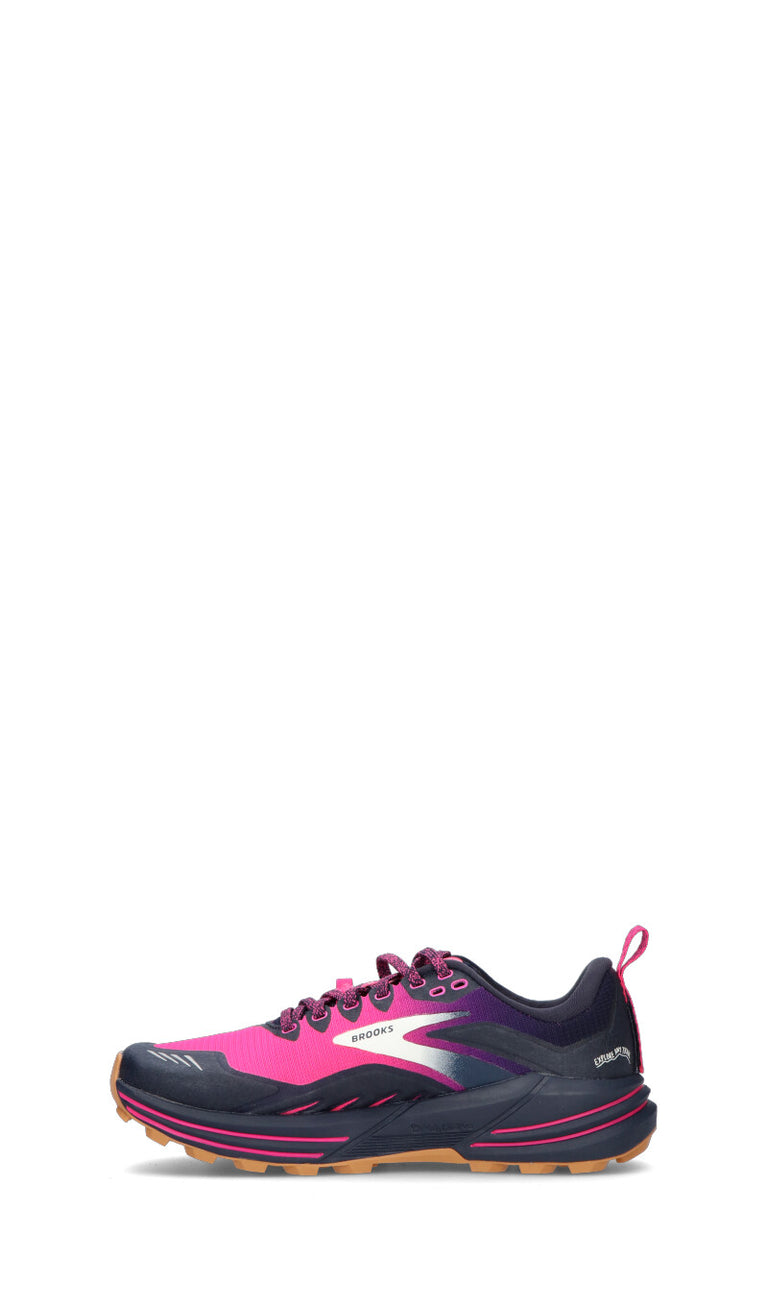 BROOKS CASCADIA 16 Scarpa running donna nera/rosa