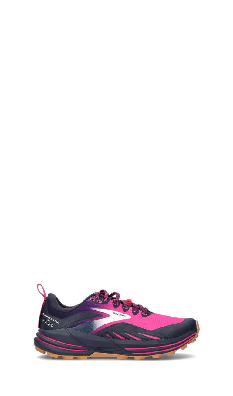 BROOKS CASCADIA 16 Scarpa running donna nera/rosa