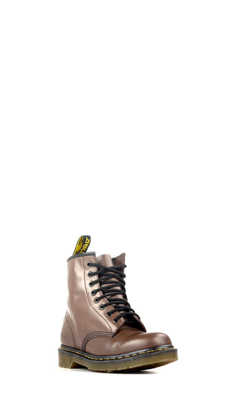 DR. MARTENS Anfibio donna marrone in pelle