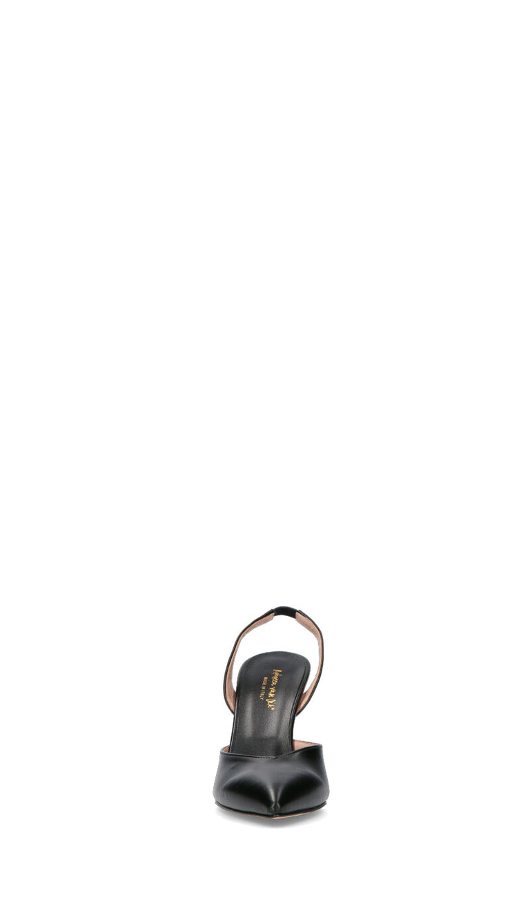 REBECCA VAN DIK Slingback donna nera