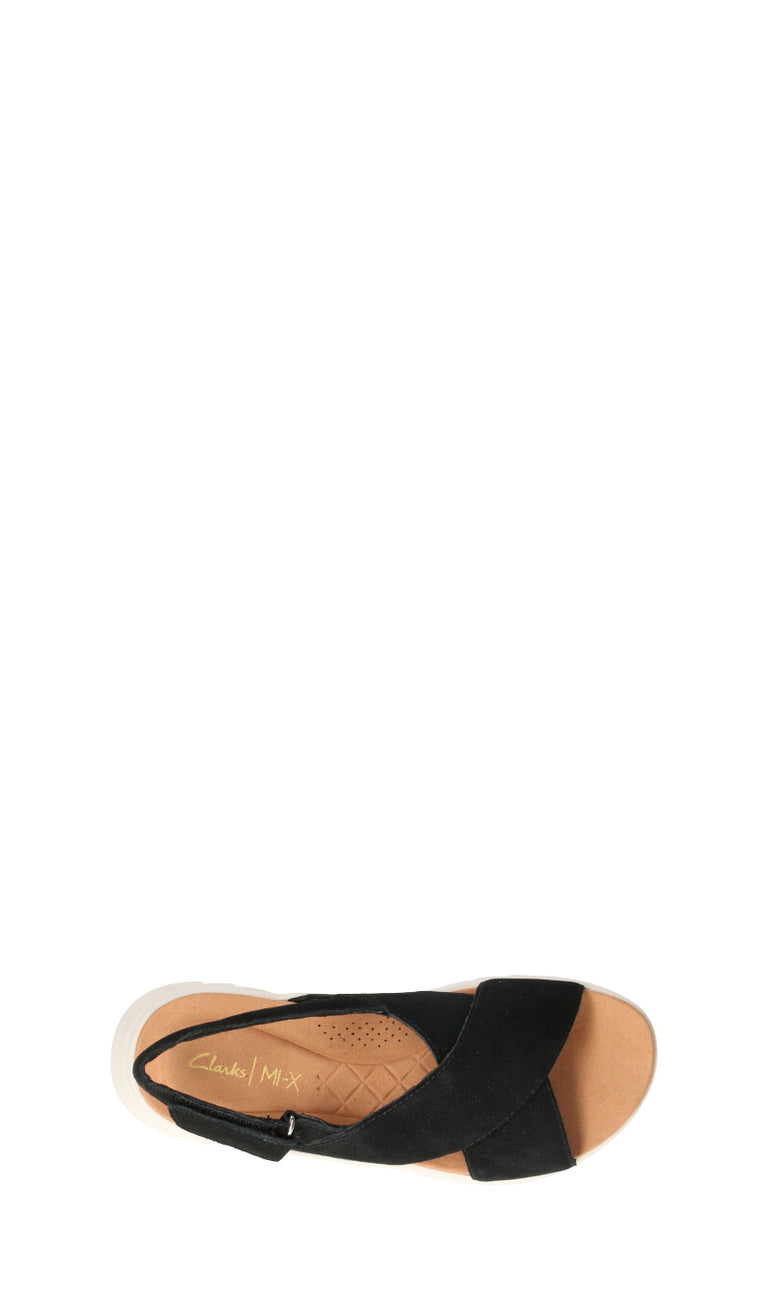 CLARKS CORE Sandalo donna nero in suede