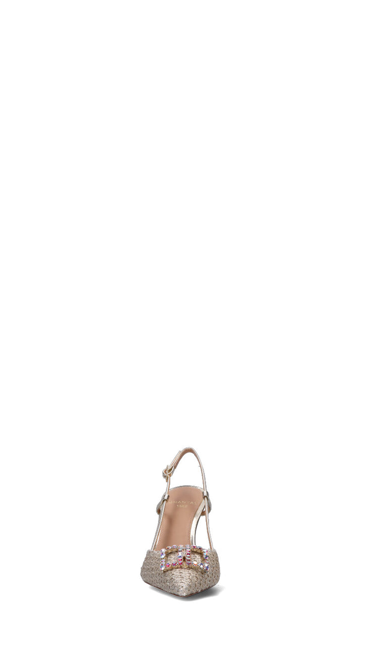 CHANTAL 1962 Slingback donna oro