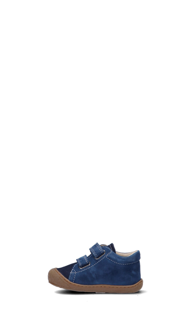 NATURINO Sneaker bimbo blu in suede