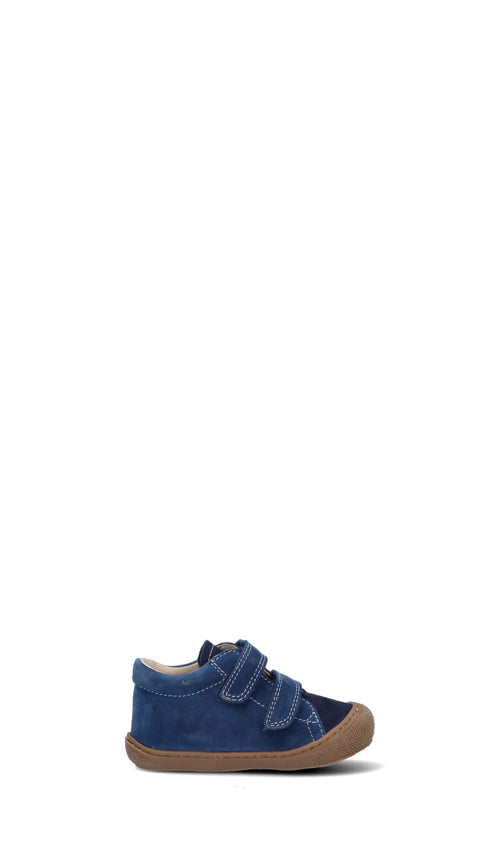 NATURINO Sneaker bimbo blu in suede