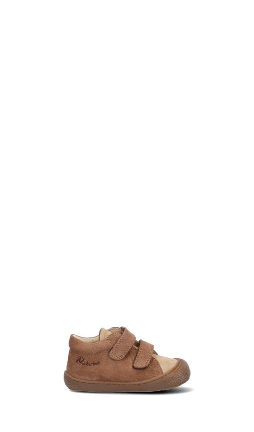 NATURINO Sneaker bimbo marrone in suede