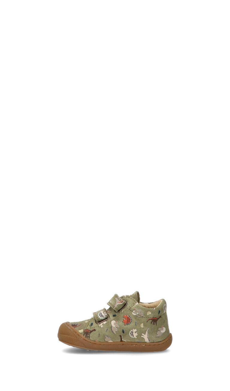 NATURINO Sneaker bimbo verde in pelle