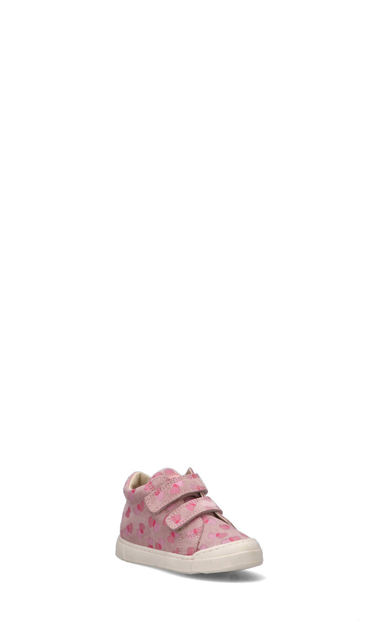 FALCOTTO Sneaker bimba rosa in suede