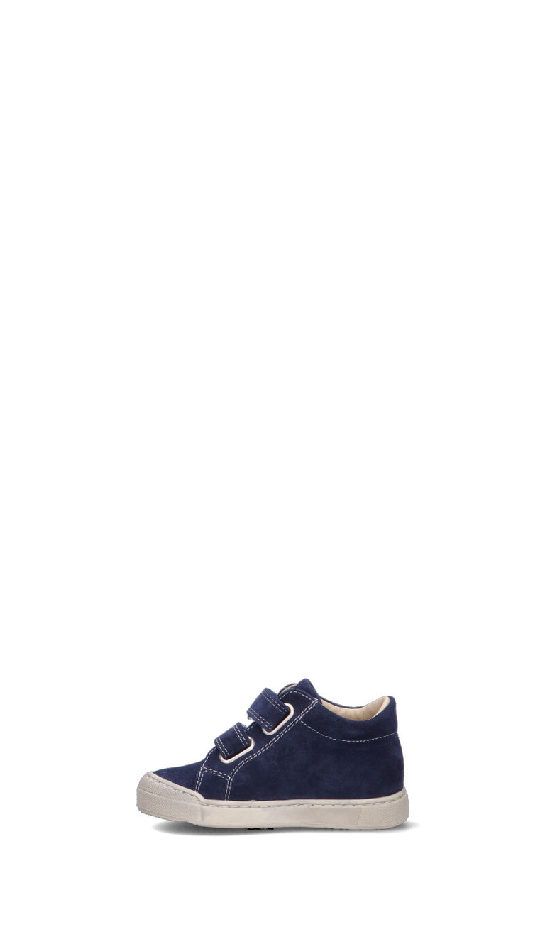 FALCOTTO Sneaker bimbo blu/verde/rossa in suede