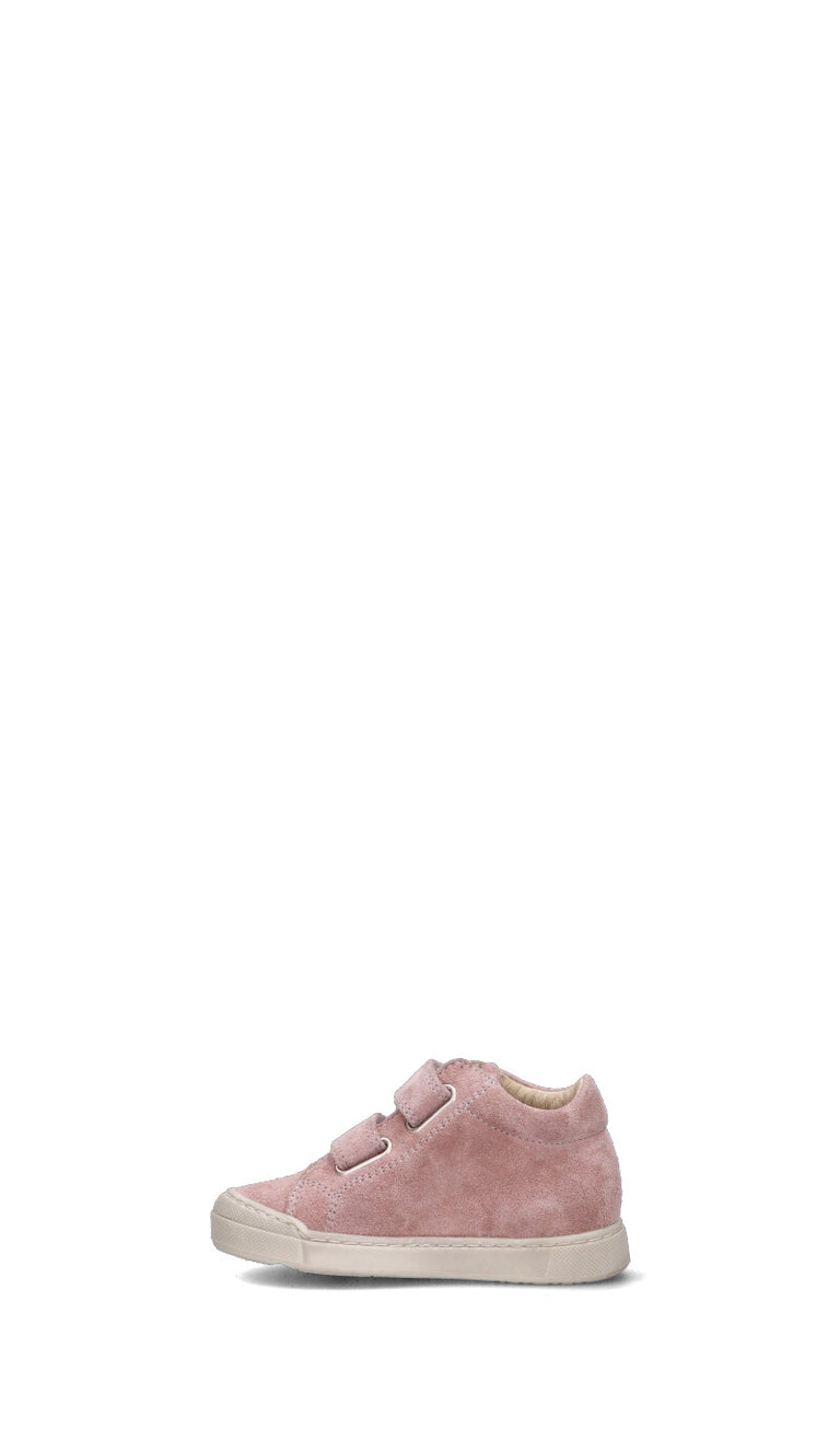 FALCOTTO Sneaker bimba rosa in suede