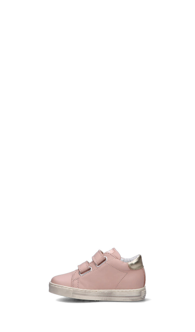 FALCOTTO Sneaker bimba rosa/bianca/rosa in pelle