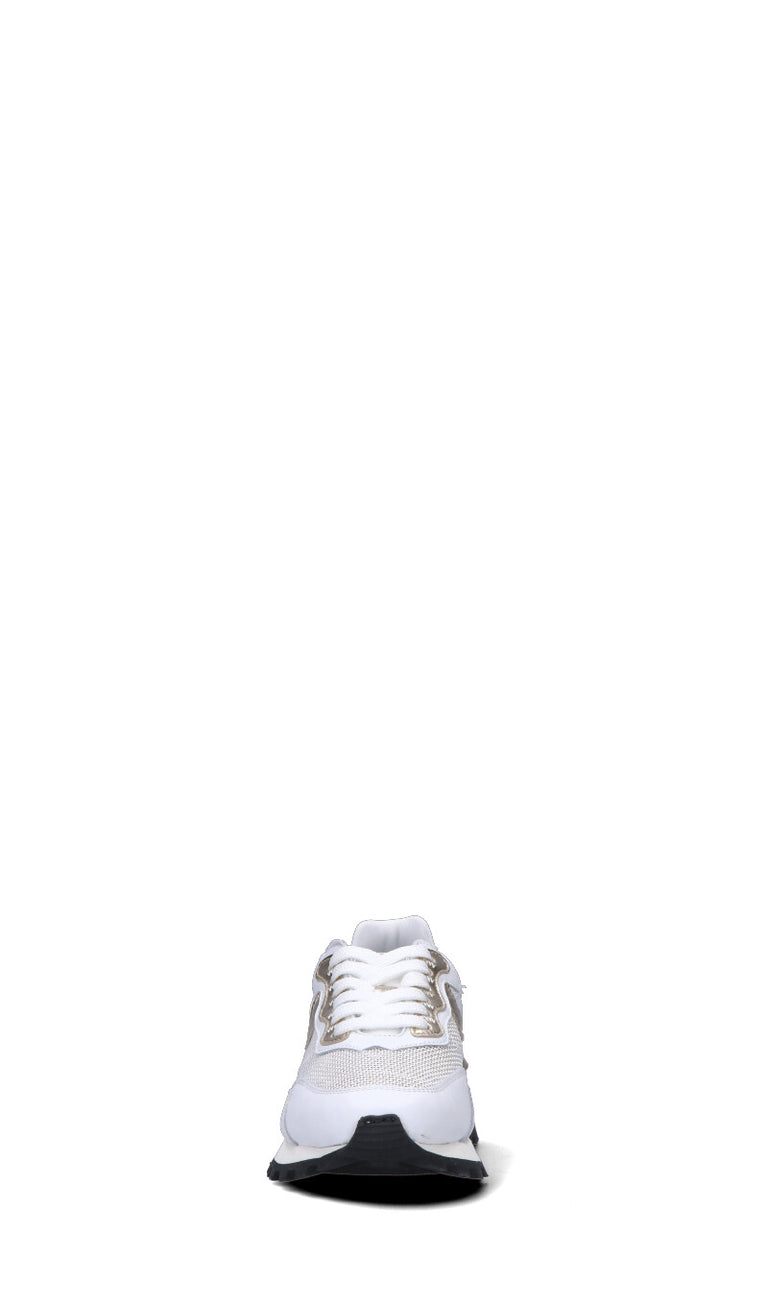 VOILE BLANCHE Sneaker donna bianca/oro