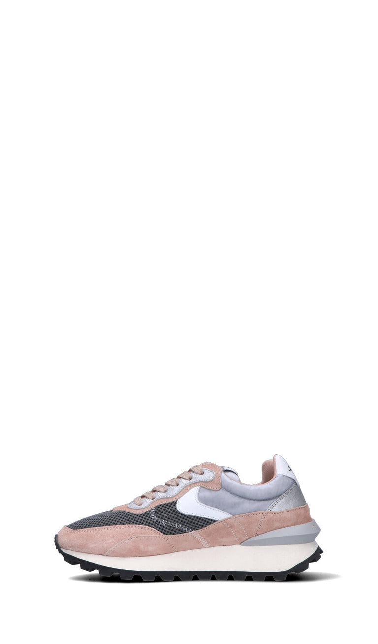 VOILE BLANCHE Sneaker donna rosa/grigia