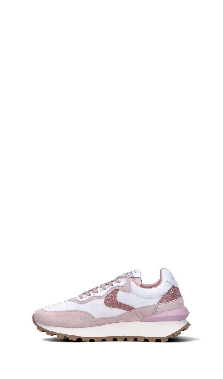 VOILE BLANCHE Sneaker donna rosa in suede