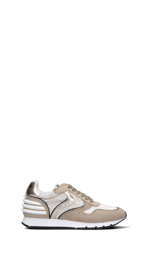 VOILE BLANCHE Sneaker donna beige/platino in suede