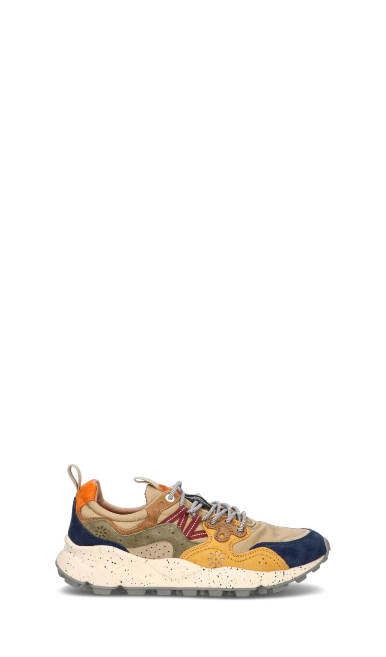 FLOWER MOUNTAIN Sneaker donna multicolor in suede