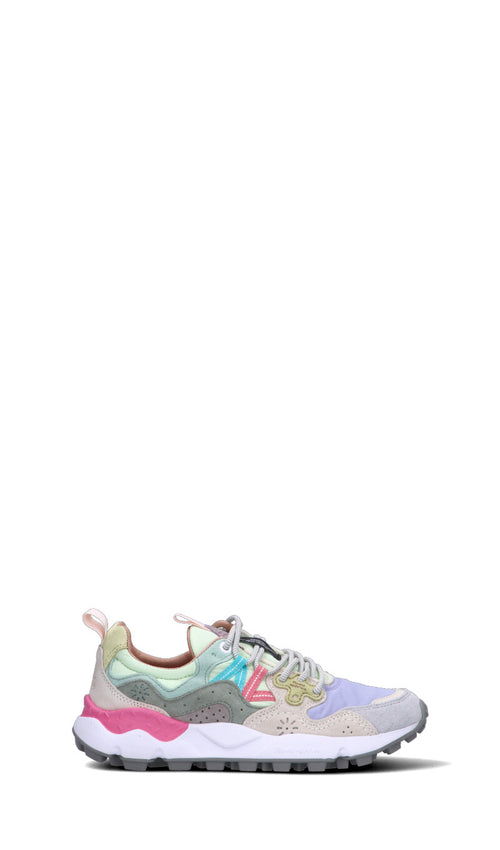 FLOWER MOUNTAIN Sneaker donna multicolor in suede