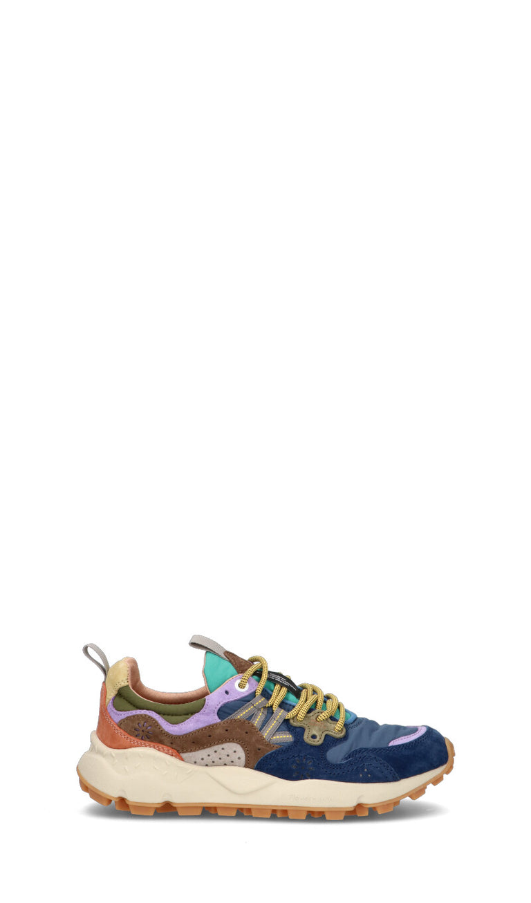 FLOWER MOUNTAIN Sneaker donna multicolor in suede