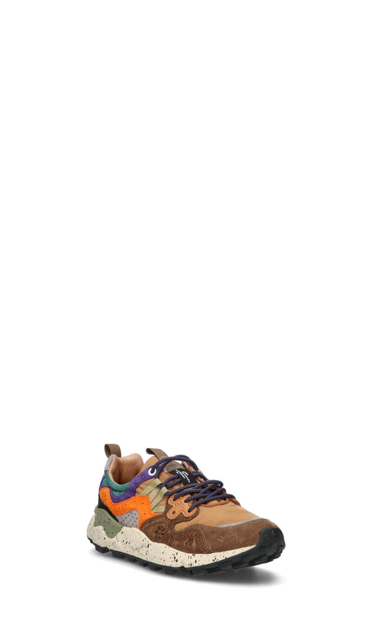 FLOWER MOUNTAIN Sneaker uomo multicolor in suede