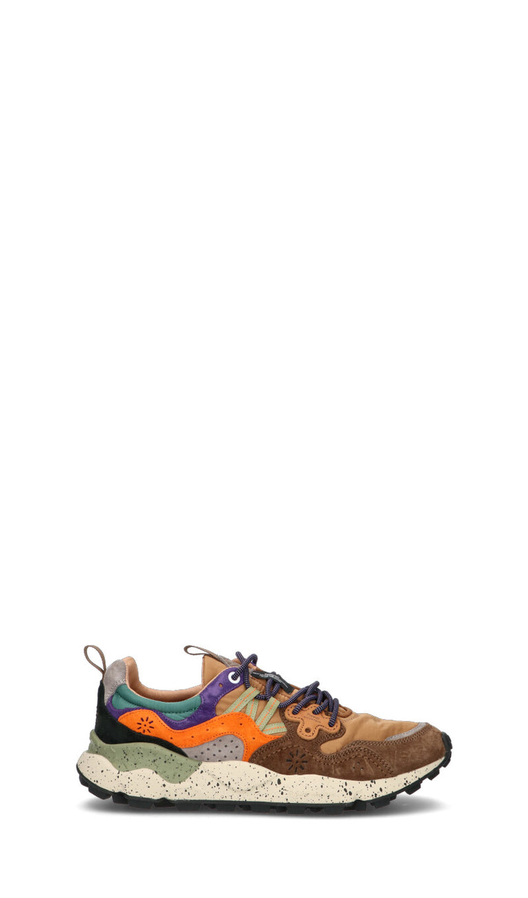 FLOWER MOUNTAIN Sneaker uomo multicolor in suede