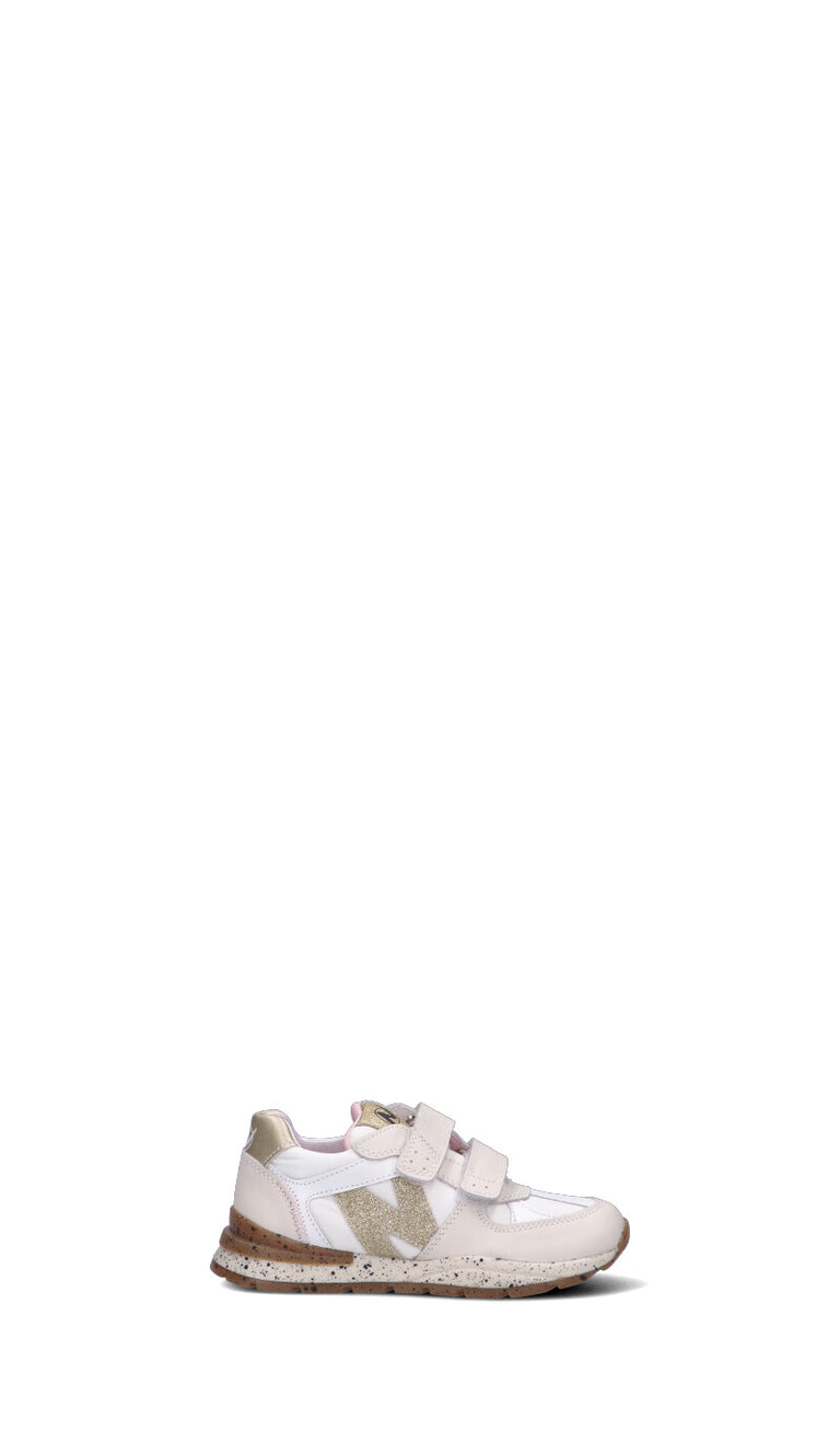 NATURINO Sneaker bimba beige in pelle