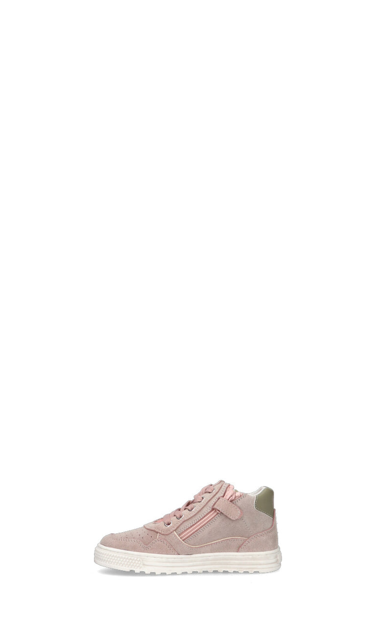 NATURINO Sneaker bimba rosa in suede