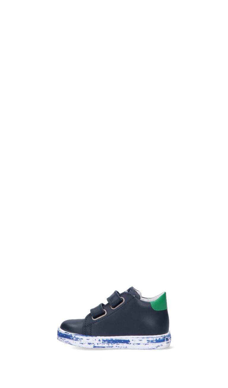 FALCOTTO Sneaker bimbo blu/verde in pelle