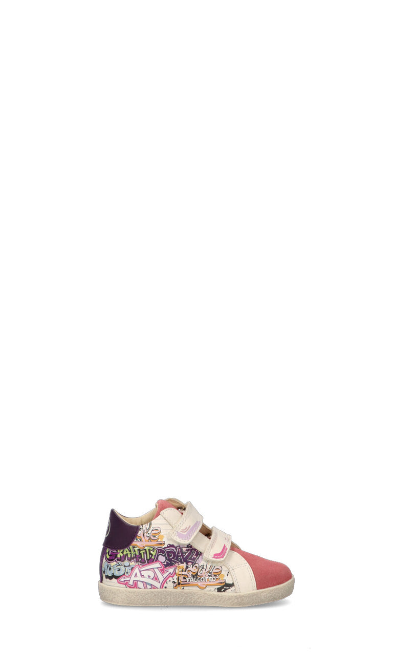 FALCOTTO Sneaker bimba multicolor in suede